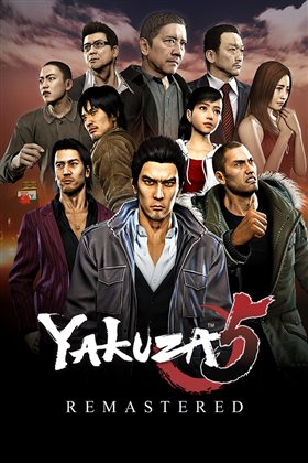 Yakuza 5 Remastered cover